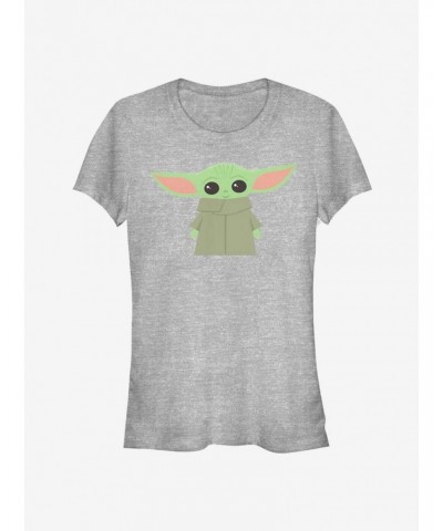 Star Wars The Mandalorian Simple The Child Girls T-Shirt $7.12 T-Shirts